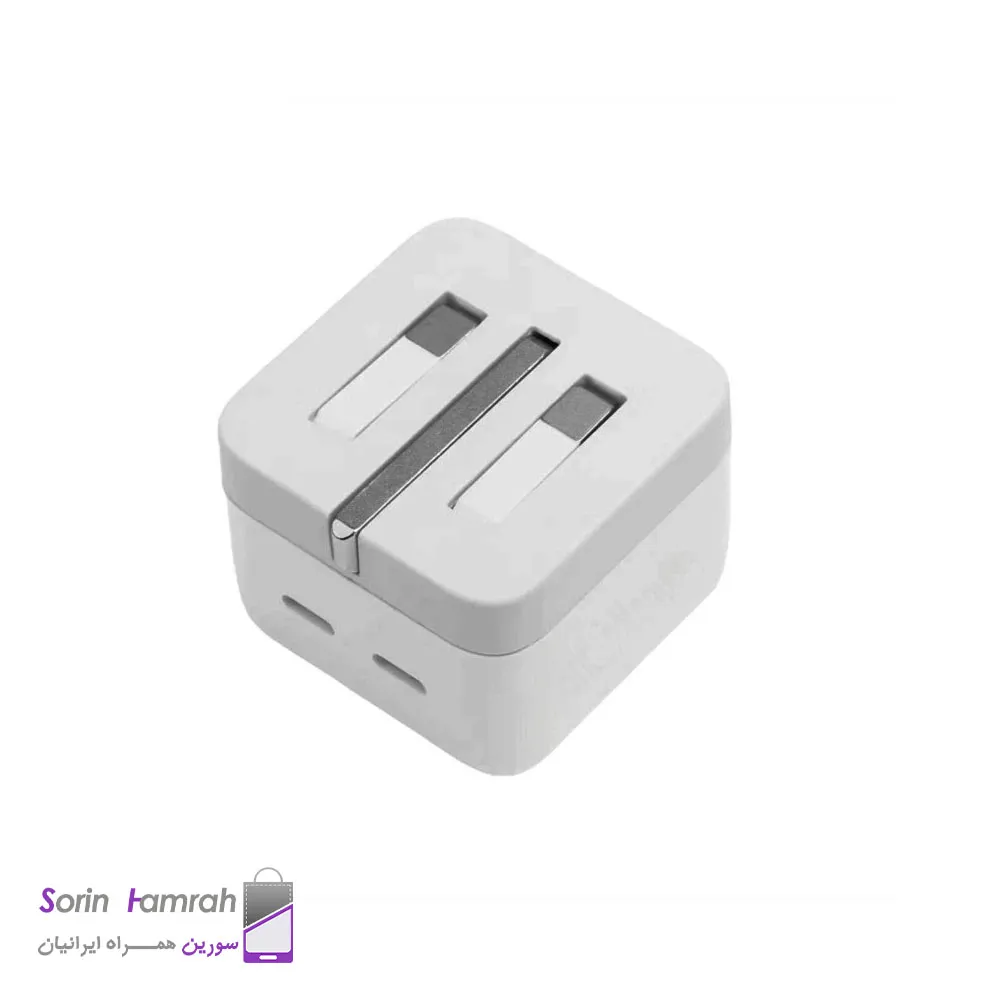 اداپتور شارژر اپل مدل اصلی(35W USB-C+C power Adapter)