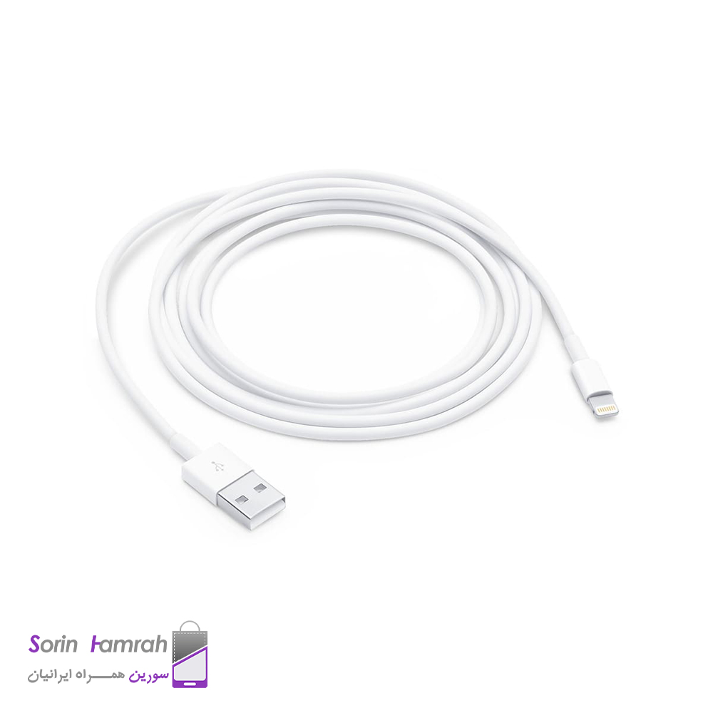 کابل تبدیل USB به لایتنینگ اپل مدل MQUE2 طول 1 متر