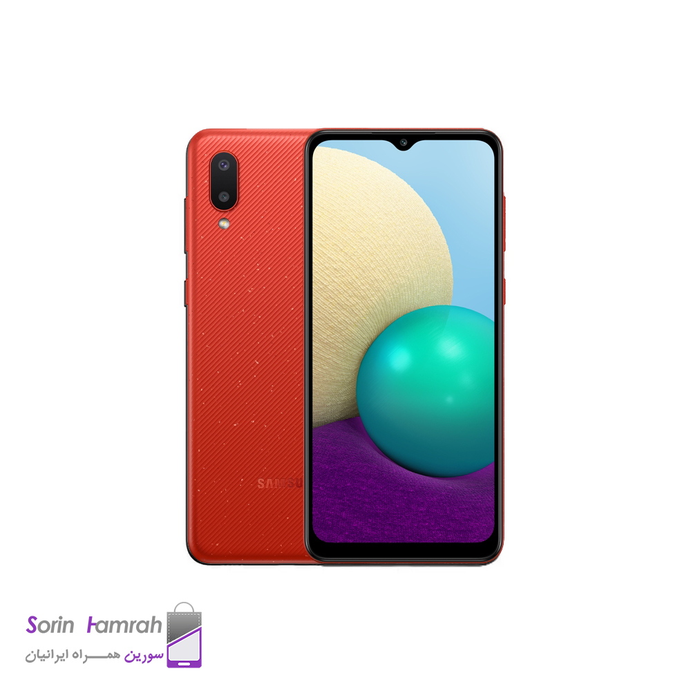گوشی موبایل سامسونگ مدل Galaxy A02 دو سیم کارت ظرفیت 32/3 گیگابایت