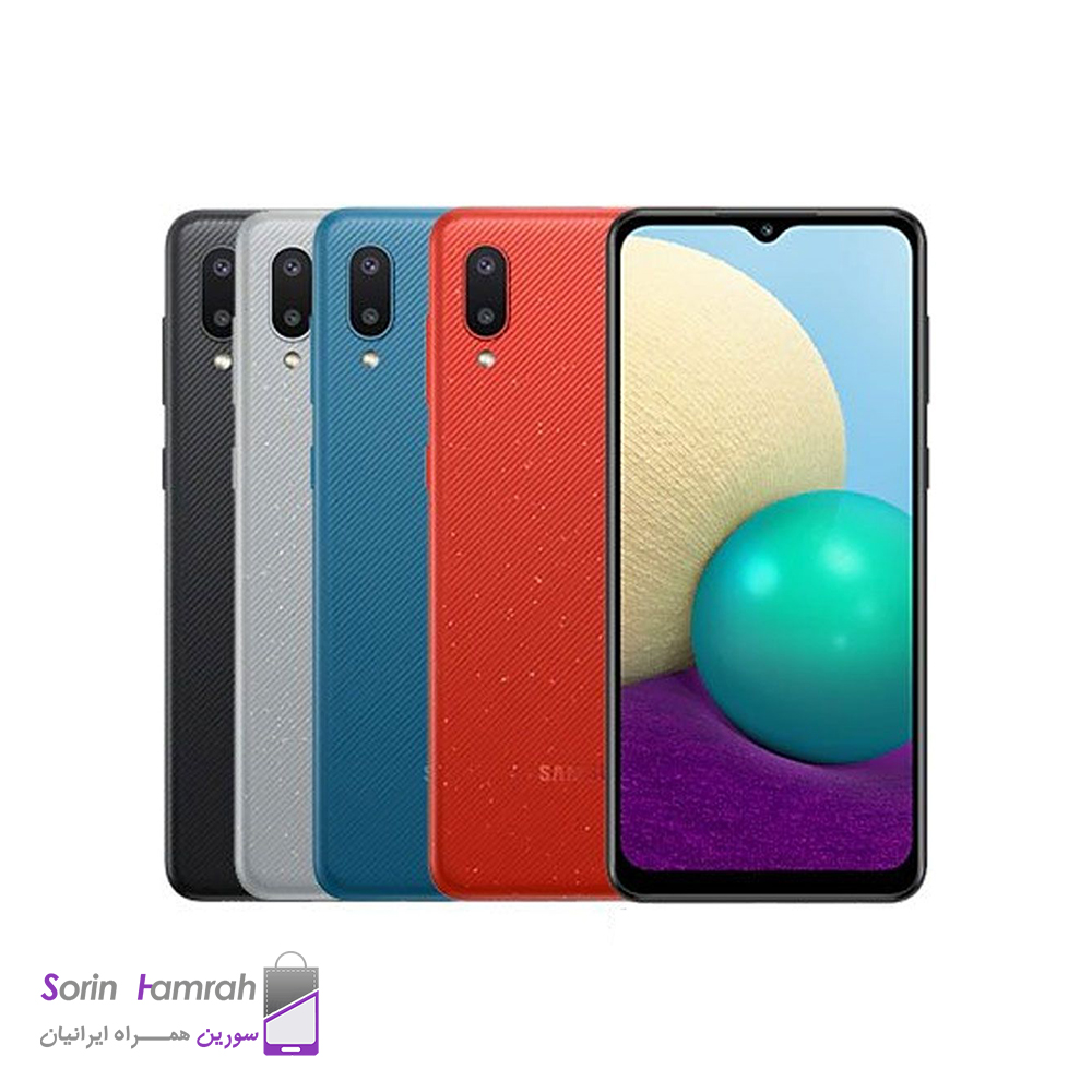 گوشی موبایل سامسونگ مدل Galaxy A02 دو سیم کارت ظرفیت 64/3 گیگابایت