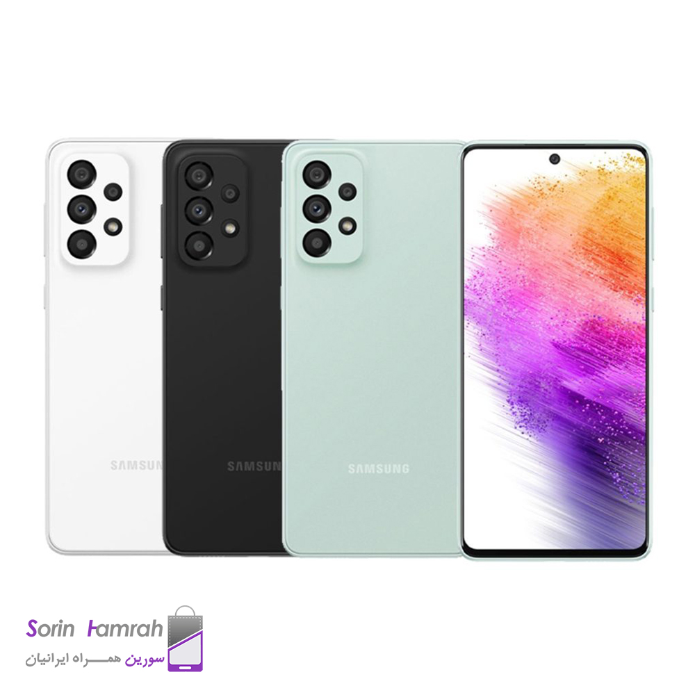 گوشی موبایل سامسونگ مدل Galaxy A73 5G دو سیم کارت ظرفیت 256/8 گیگابایت