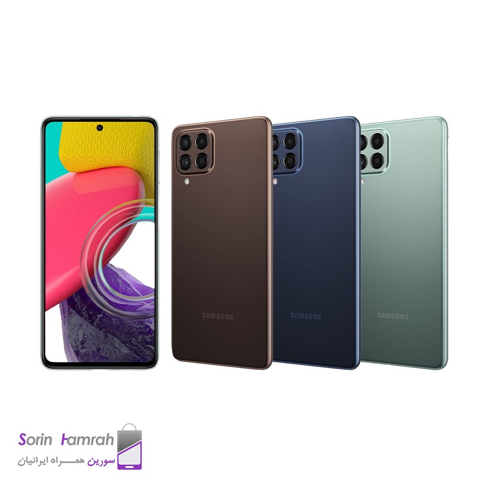 گوشی موبایل سامسونگ مدل Galaxy M53 5G دو سیم کارت ظرفیت 128/6 گیگابایت
