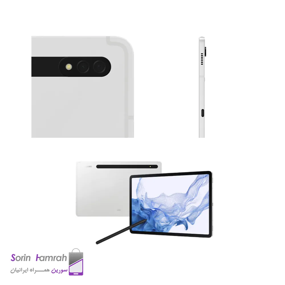 تبلت سامسونگ مدل Galaxy Tab S8+ (12.4") SM-X806 ظرفیت 256/8 گیگابایت