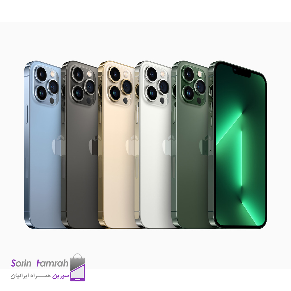گوشی موبایل اپل مدل iPhone 13 Pro Max ZA/A Not Active دو سیم کارت ظرفیت 1 ترابایت