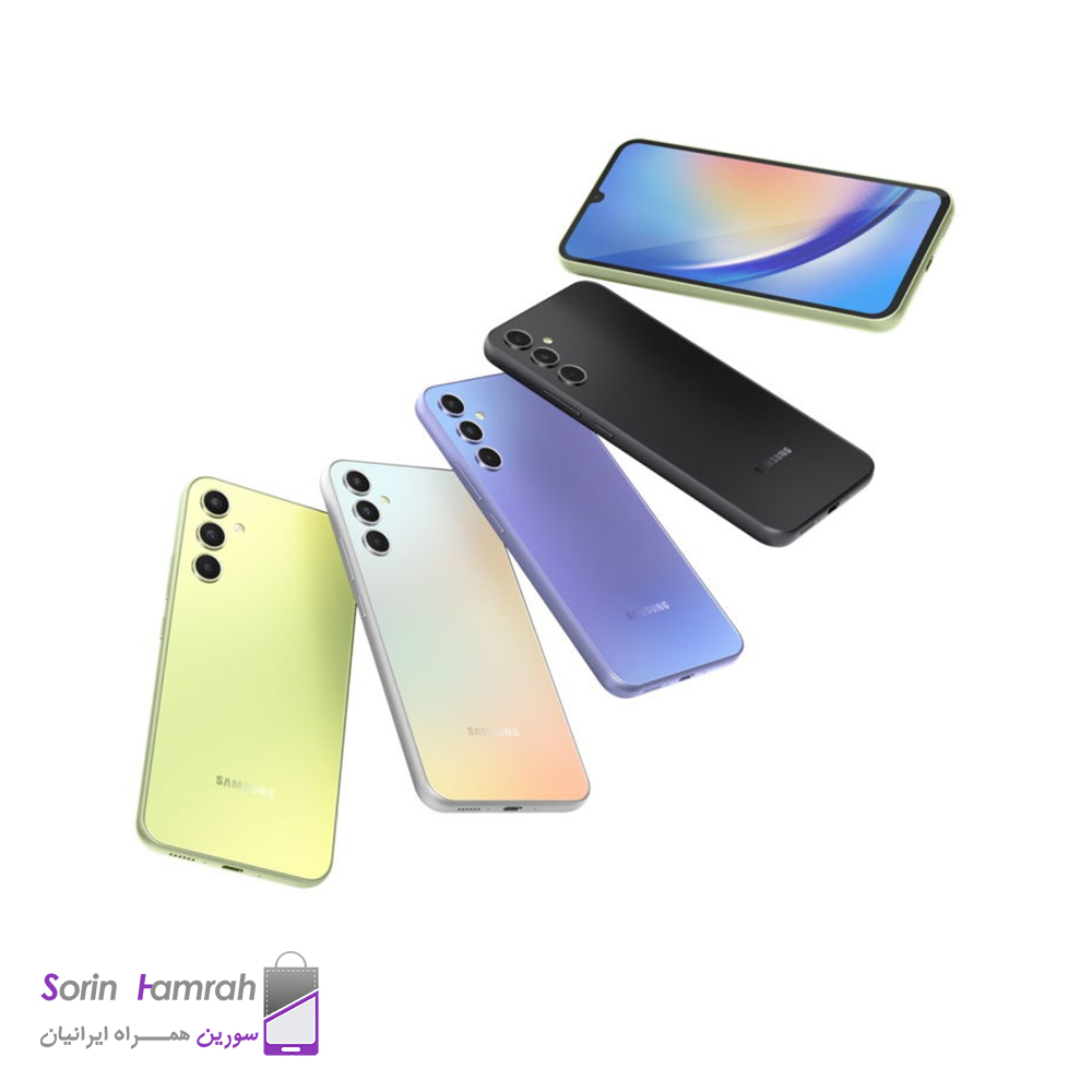 گوشی موبایل سامسونگ مدل Galaxy A34 5G دو سیم کارت ظرفیت 128/8 گیگابایت