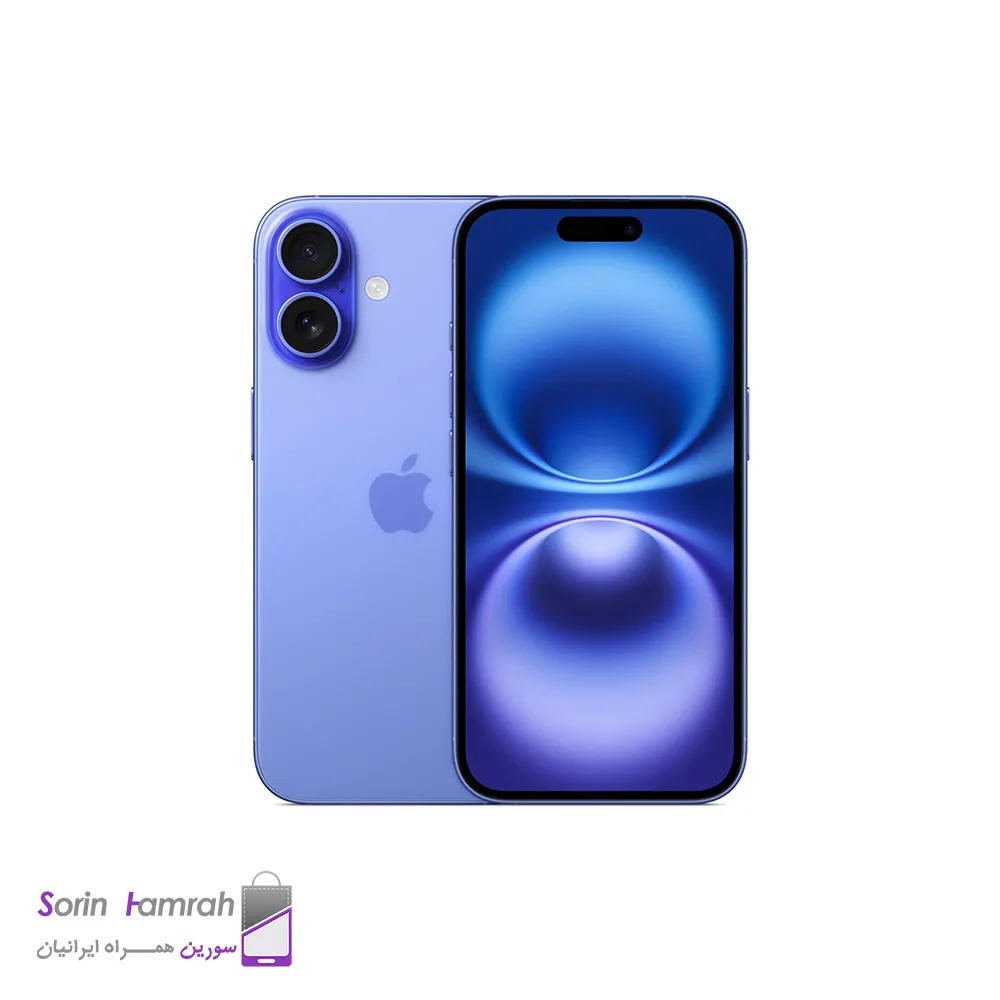 گوشی موبایل اپل مدل iPhone 16 ch Not Active دو سیم کارت ظرفیت 256/8 گیگابایت