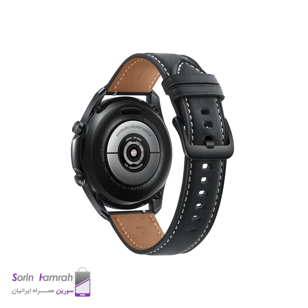 ساعت هوشمند سامسونگ مدل (41mm) Galaxy Watch3 SM-R850 با بدنه استیل ضد زنگ