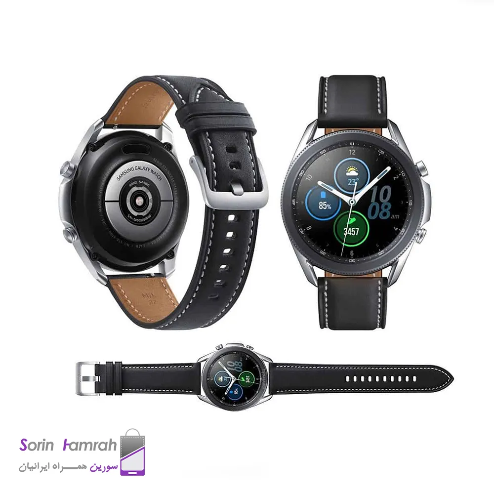 ساعت هوشمند سامسونگ مدل (45mm) Galaxy Watch3 SM-R840 با بدنه استیل ضد زنگ