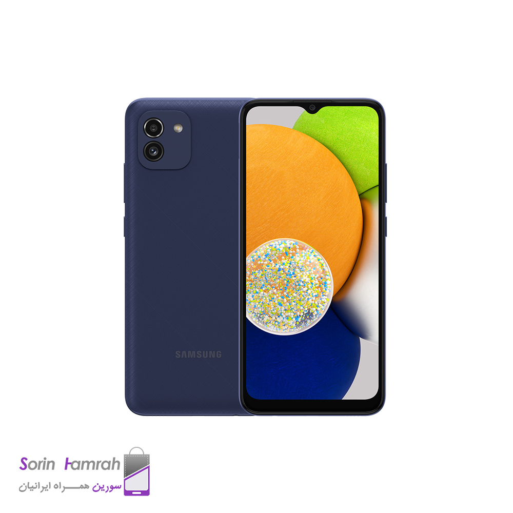 گوشی موبایل سامسونگ مدل Galaxy A03 دو سیم کارت ظرفیت 128/4 گیگابایت
