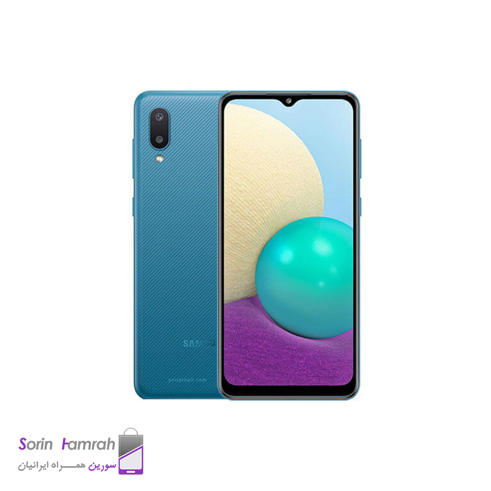 گوشی موبایل سامسونگ مدل Galaxy A02 دو سیم کارت ظرفیت 64/3 گیگابایت