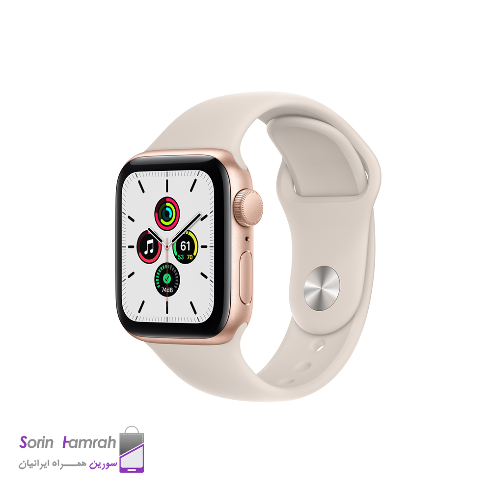 اپل واچ 7 SE مدل 44mm بدنه آلومینیوم با بند سیلیکونی