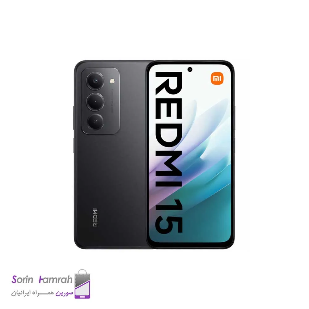 گوشی موبایل شیائومی مدل Xiaomi Redmi 15 4G دو سیم کارت ظرفیت 128 گیگابایت رم 6 گیگابایت