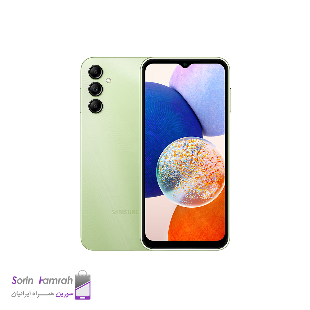 گوشی موبایل سامسونگ مدل Galaxy A14  دو سیم کارت ظرفیت 64/4 گیگابایت (همراه با شارژر)