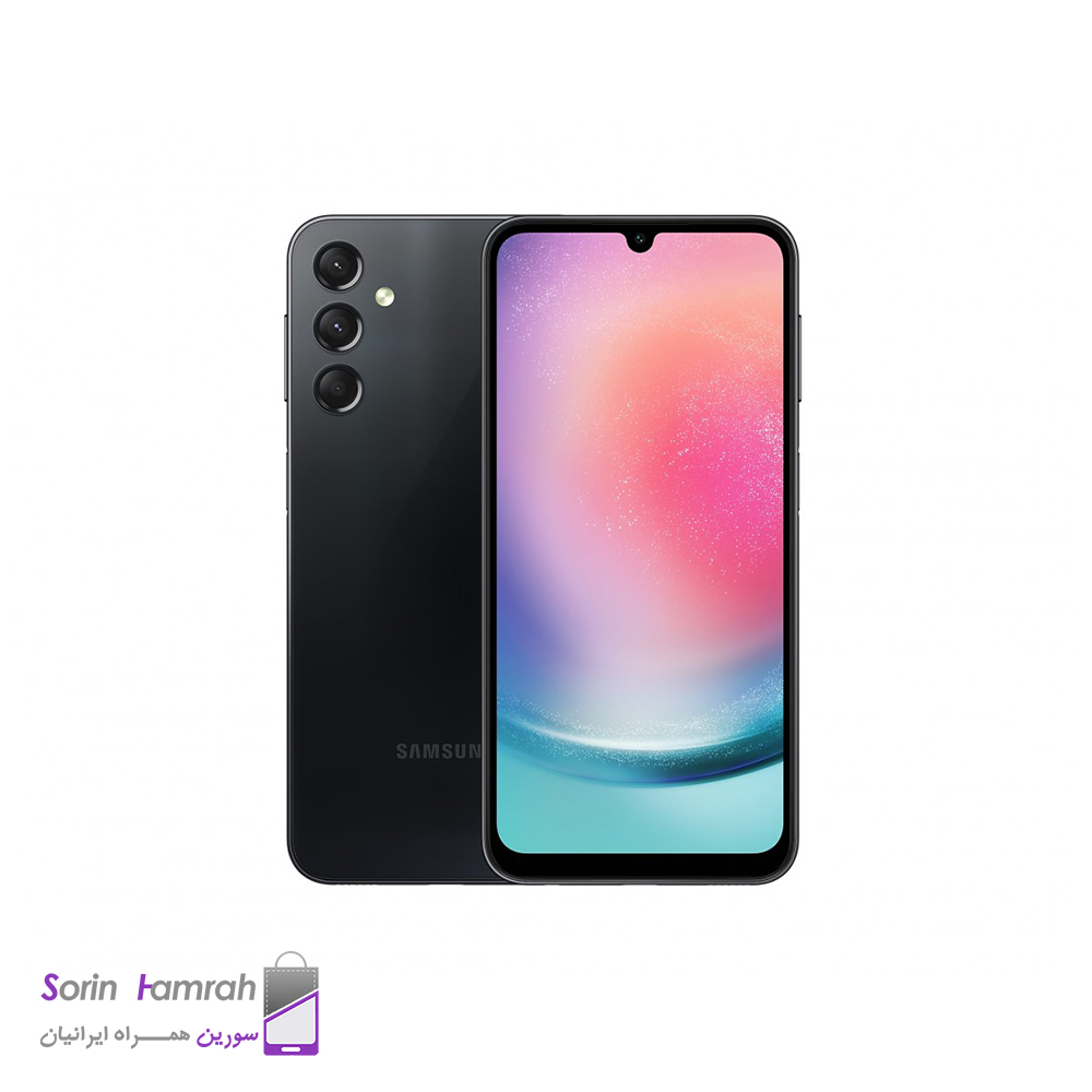 گوشی موبایل سامسونگ مدل Galaxy A24 دو سیم کارت ظرفیت 128/4 گیگابایت (همراه با شارژر)