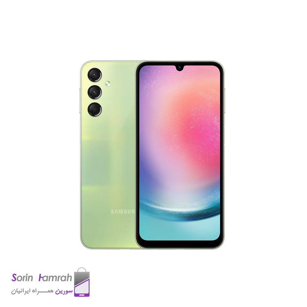 گوشی موبایل سامسونگ مدل Galaxy A24 دو سیم کارت ظرفیت 128/4 گیگابایت (همراه با شارژر)