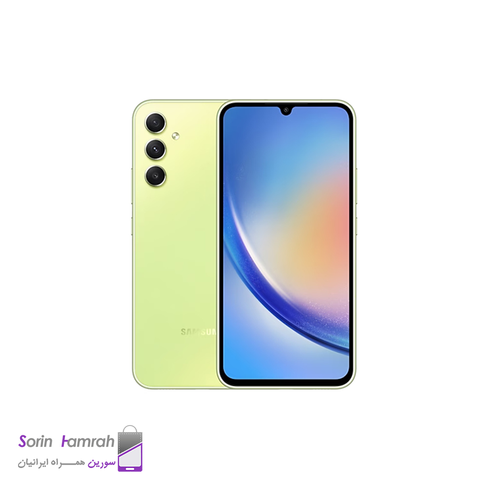 گوشی موبایل سامسونگ مدل Galaxy A34 5G دو سیم کارت ظرفیت 128/8 گیگابایت (همراه با شارژر)