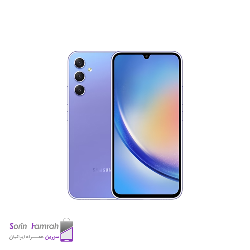 گوشی موبایل سامسونگ مدل Galaxy A34 5G دو سیم کارت ظرفیت 128/8 گیگابایت (همراه با شارژر)