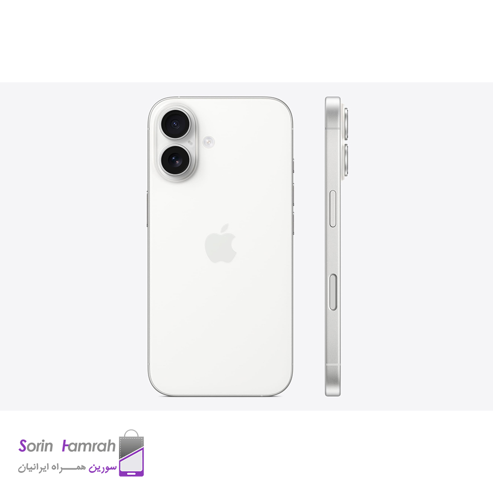 گوشی موبایل اپل مدل iPhone 16 ZA/A Not Active دو سیم کارت ظرفیت 512/8 گیگابایت